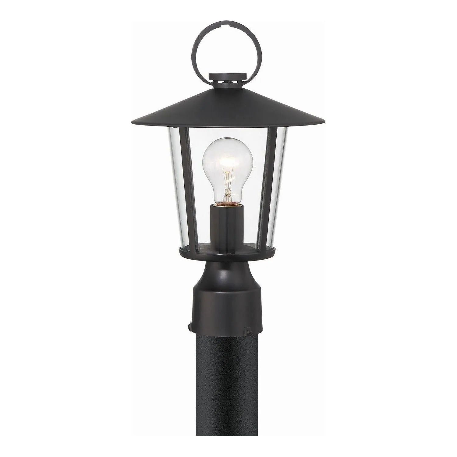 Crystorama - Andover Outdoor Post Mount - AND-9207-CL-MK | Montreal Lighting & Hardware