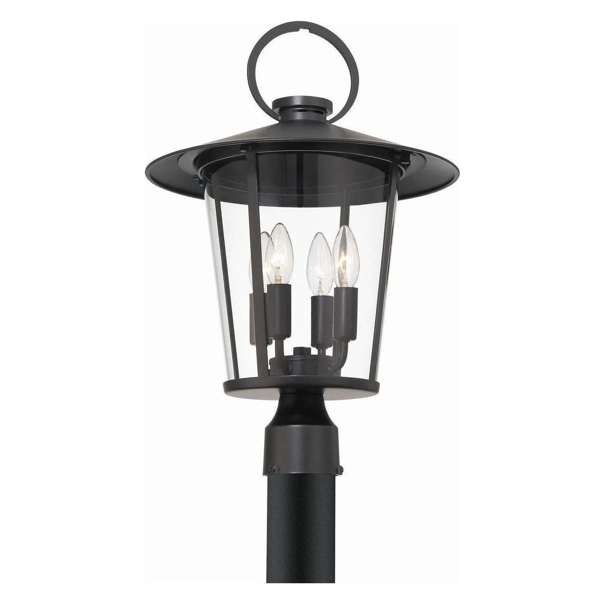 Crystorama - Andover Outdoor Post Mount - AND-9209-CL-MK | Montreal Lighting & Hardware