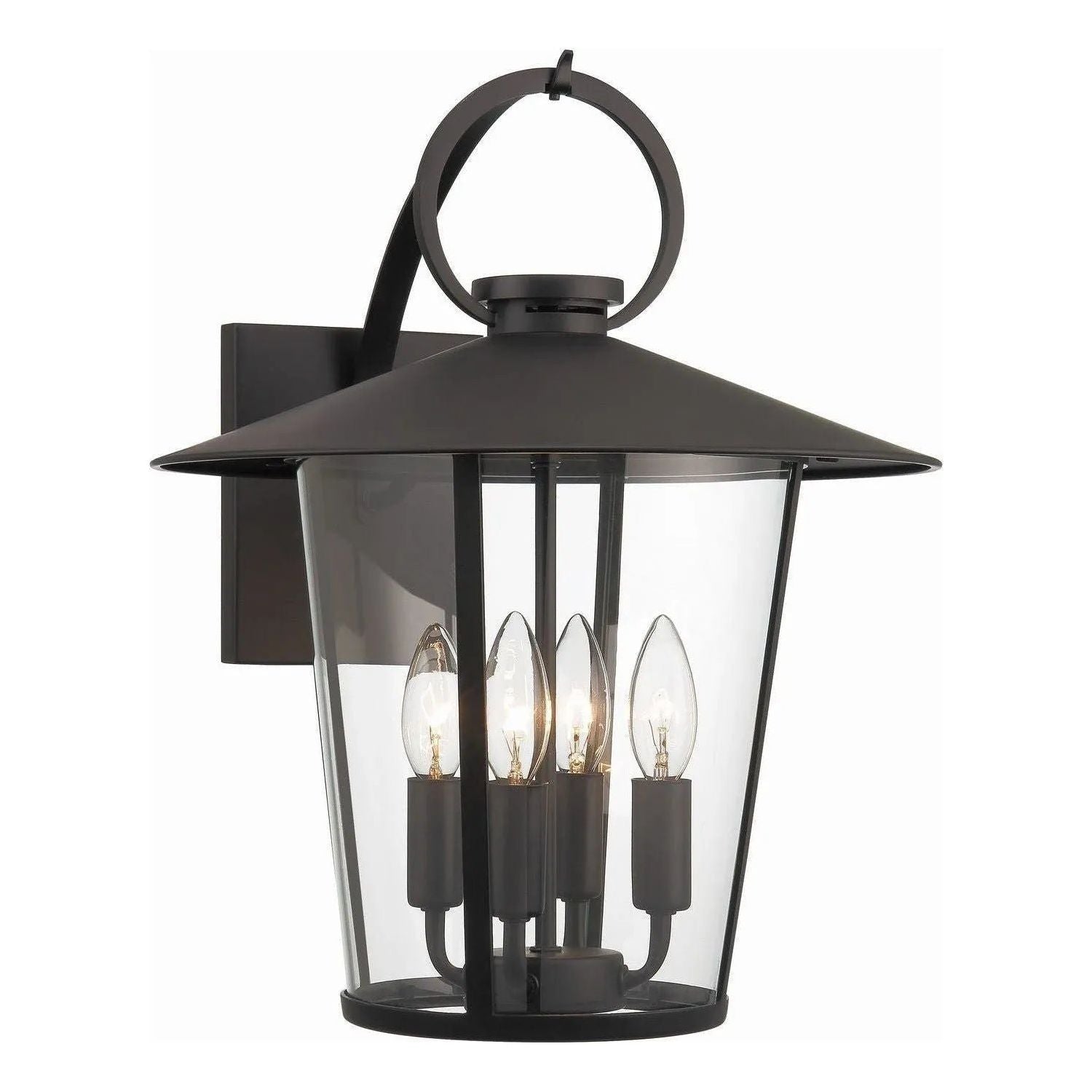 Crystorama - Andover Outdoor Wall Mount - AND-9201-CL-MK | Montreal Lighting & Hardware