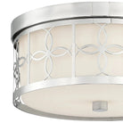 Crystorama - Anniversary Two Light Ceiling Mount - ANN-2105-PN | Montreal Lighting & Hardware