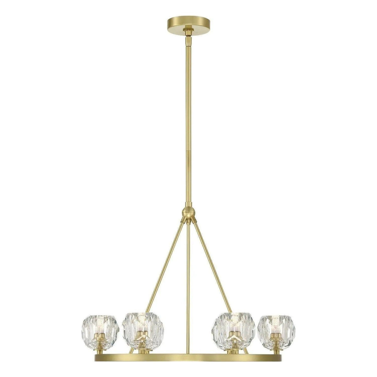 Crystorama - Aragon LED Chandelier - ARA-10264-SB | Montreal Lighting & Hardware
