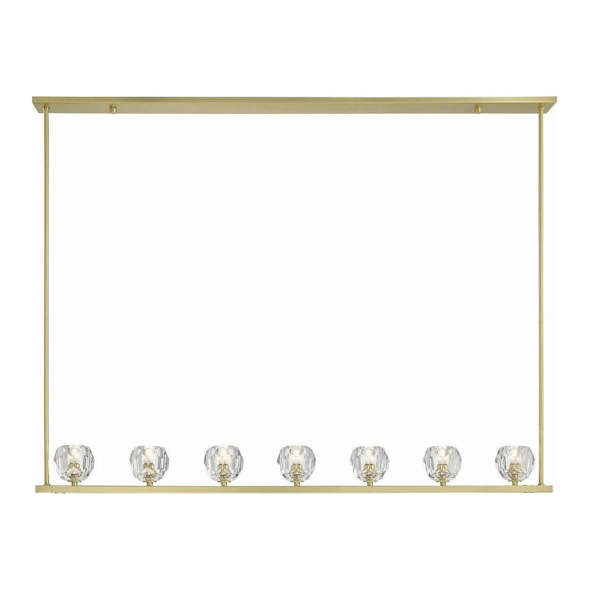 Crystorama - Aragon LED Chandelier - ARA-10267-SB | Montreal Lighting & Hardware