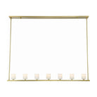 Crystorama - Aragon LED Linear Chandelier - ARA-10267-SB-ST | Montreal Lighting & Hardware