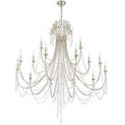 Crystorama - Arcadia Chandelier - ARC-1919-SA-CL-MWP | Montreal Lighting & Hardware