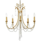 Crystorama - Arcadia Five Light Chandelier - ARC-1905-GA-CL-MWP | Montreal Lighting & Hardware