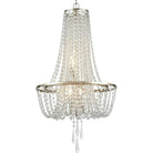Crystorama - Arcadia Four Light Chandelier - ARC-1907-SA-CL-MWP | Montreal Lighting & Hardware