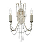 Crystorama - Arcadia Two Light Wall Mount - ARC-1902-SA-CL-MWP | Montreal Lighting & Hardware