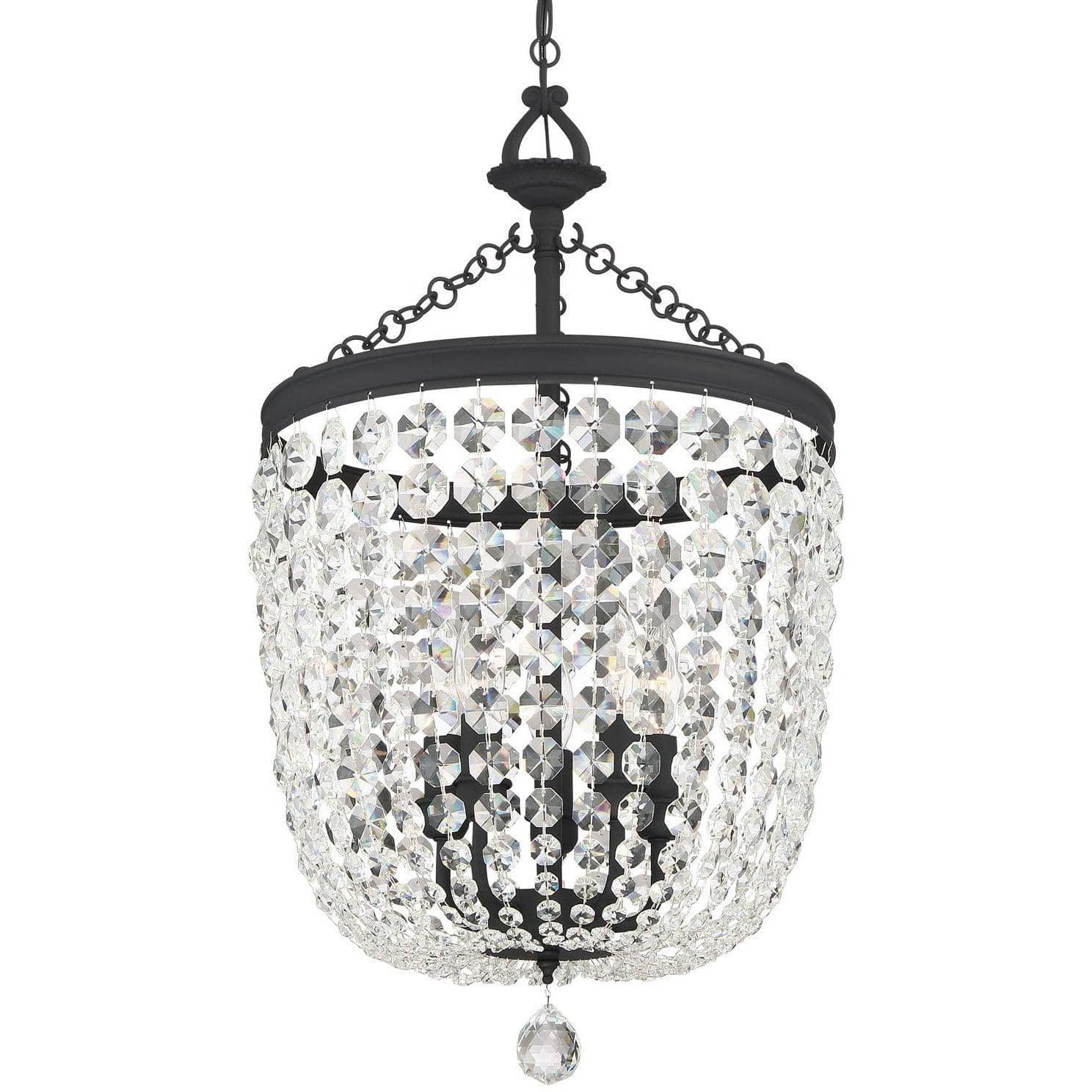Crystorama - Archer Five Light Chandelier - 785-BF-CL-MWP | Montreal Lighting & Hardware