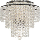 Crystorama - Arielle Four Light Chandelier - ARI-304-DB-CL-MWP | Montreal Lighting & Hardware