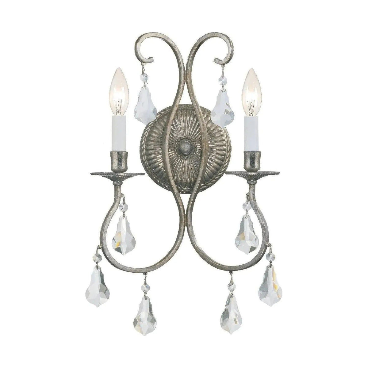 Crystorama - Ashton Wall Mount - 5012-OS-CL-MWP | Montreal Lighting & Hardware