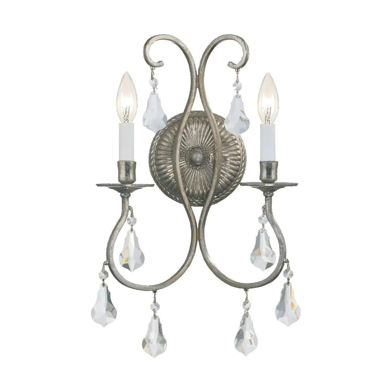 Crystorama - Ashton Wall Mount - 5012-OS-CL-S | Montreal Lighting & Hardware