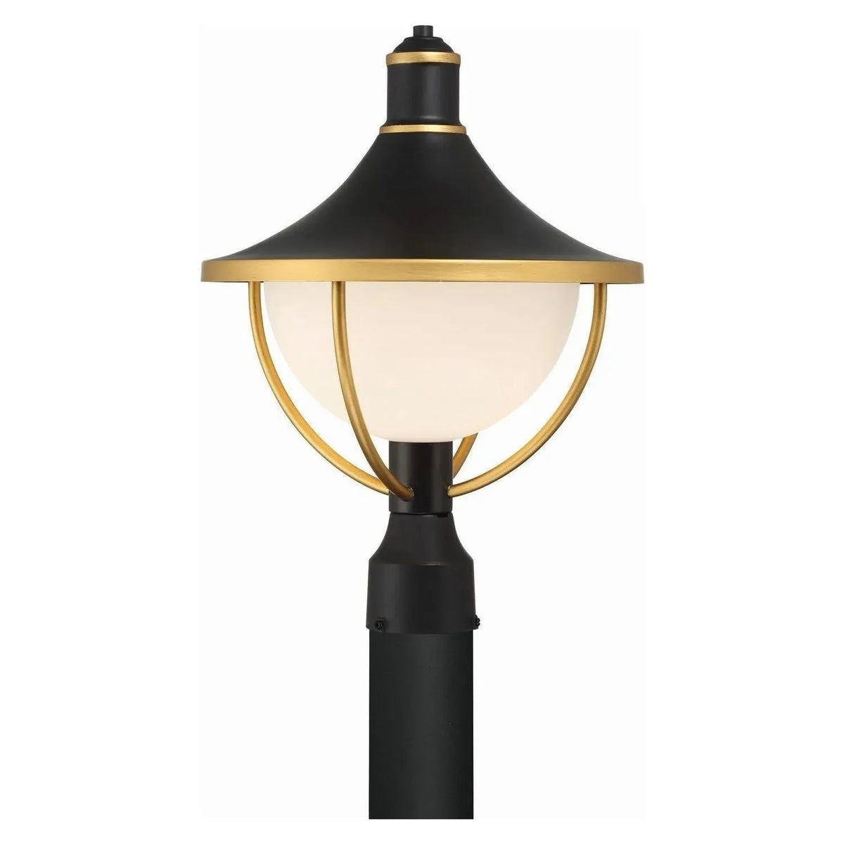 Crystorama - Atlas Outdoor Post Mount - ATL-709-MK-TG | Montreal Lighting & Hardware