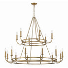 Crystorama - Bailey Chandelier - BAI-A2109-AG | Montreal Lighting & Hardware