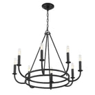 Crystorama - Bailey Eight Light Chandelier - BAI-A2108-AG | Montreal Lighting & Hardware