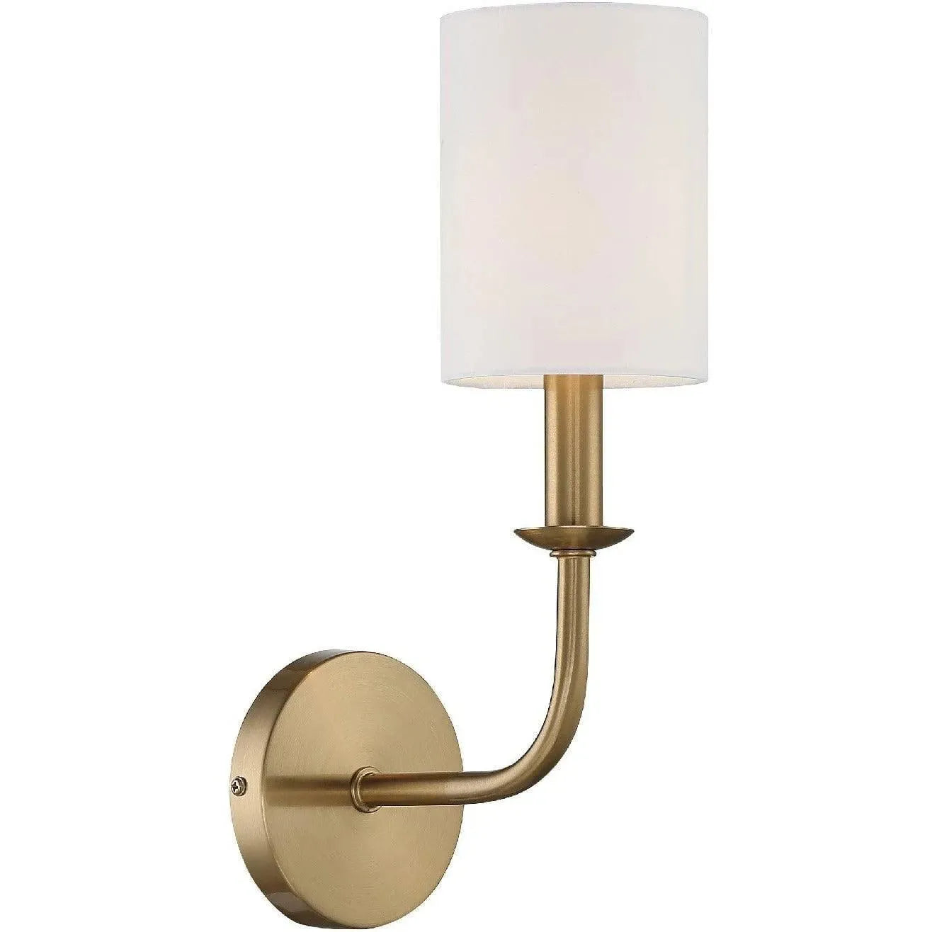 Crystorama - Bailey One Light Wall Mount - BAI-A2101-AG | Montreal Lighting & Hardware