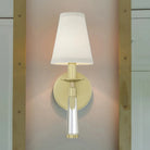 Crystorama - Baxter One Light Wall Mount - 8861-AG | Montreal Lighting & Hardware