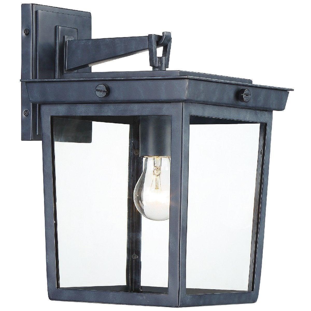 Crystorama - Belmont One Light Outdoor Wall Mount - BEL-A8062-GE | Montreal Lighting & Hardware