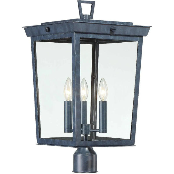 Lampadaire d'extérieur à trois lumières Belmont