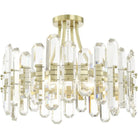 Crystorama - Bolton Four Light Ceiling Mount - BOL-8884-AG | Montreal Lighting & Hardware
