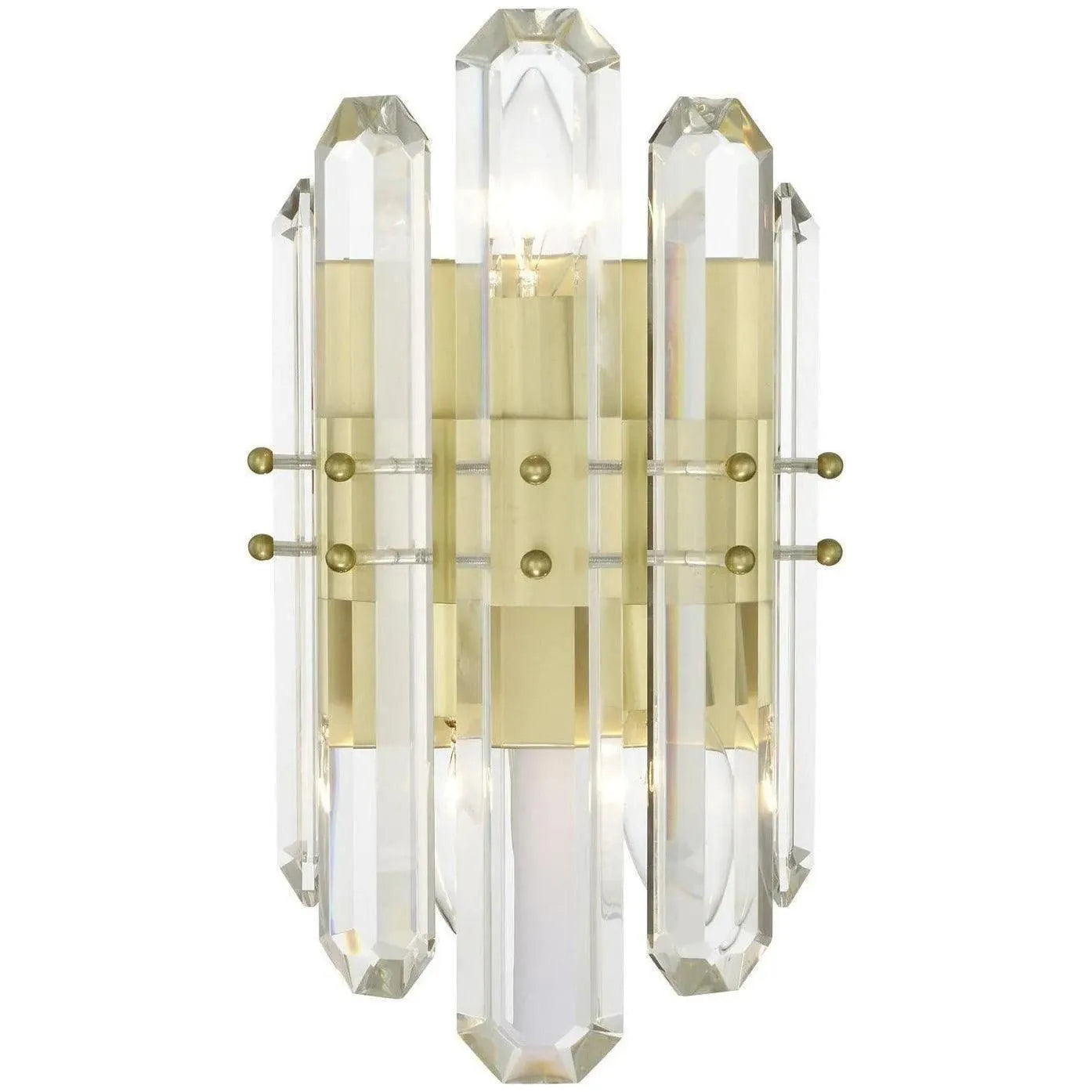 Crystorama - Bolton Three Light Wall Mount - BOL-8882-AG | Montreal Lighting & Hardware