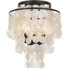 Crystorama - Brielle Three Light Ceiling Mount - BRI-3003-DB | Montreal Lighting & Hardware