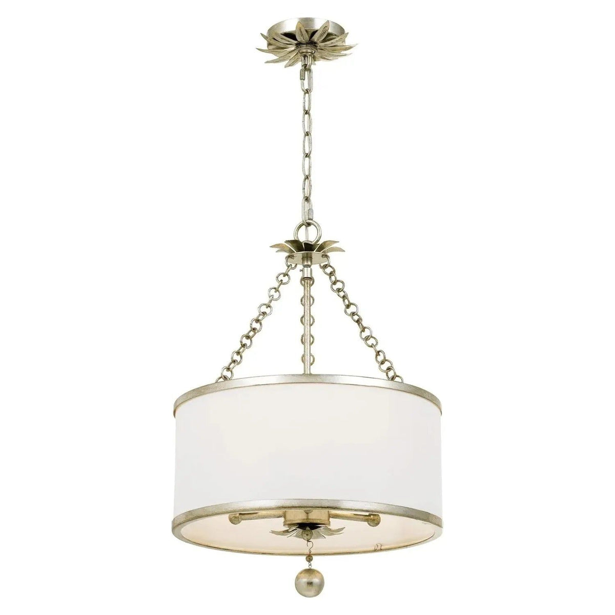 Crystorama - Broche Chandelier - Drum - 513-SA | Montreal Lighting & Hardware