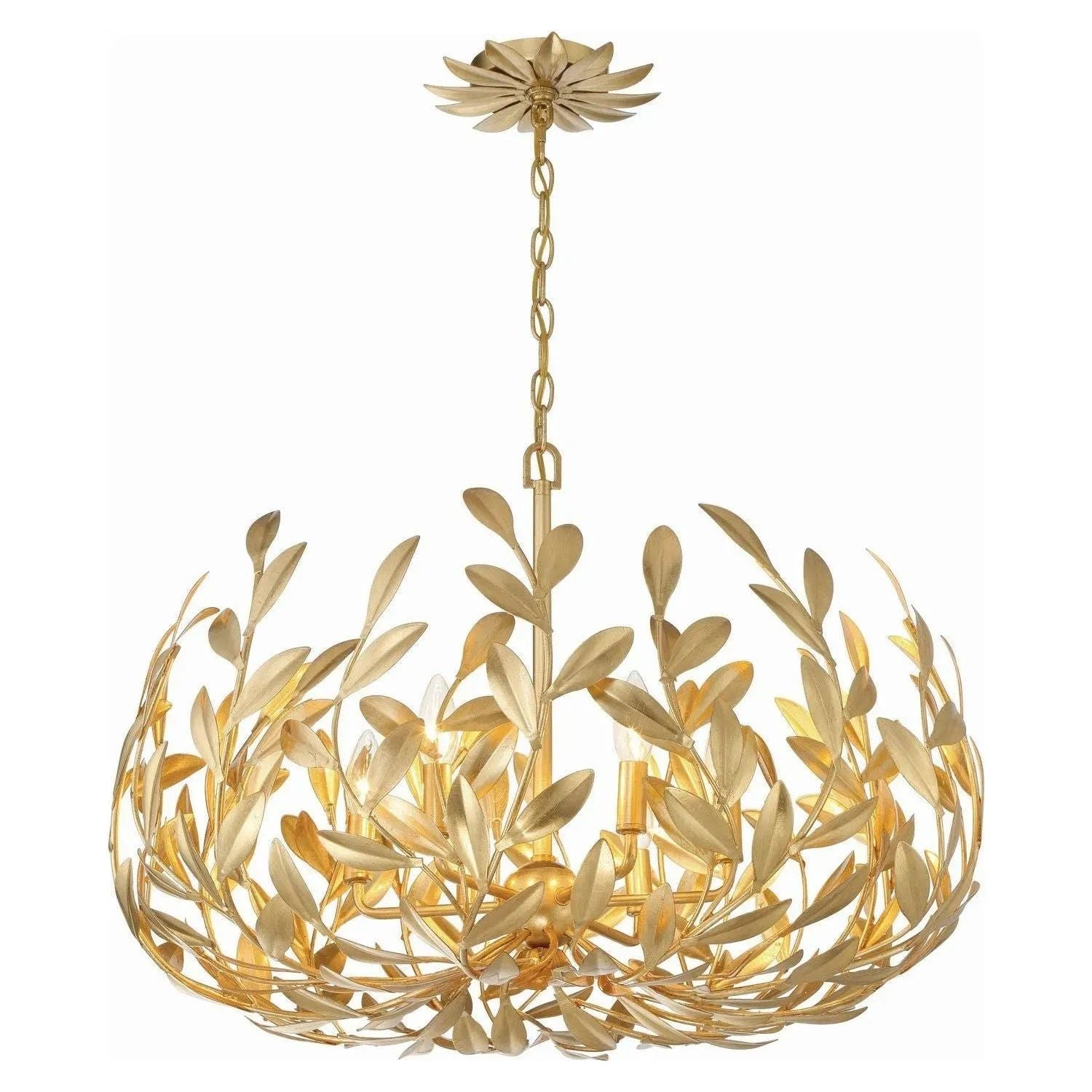 Crystorama - Broche Chandelier - Ring - 533-GA | Montreal Lighting & Hardware