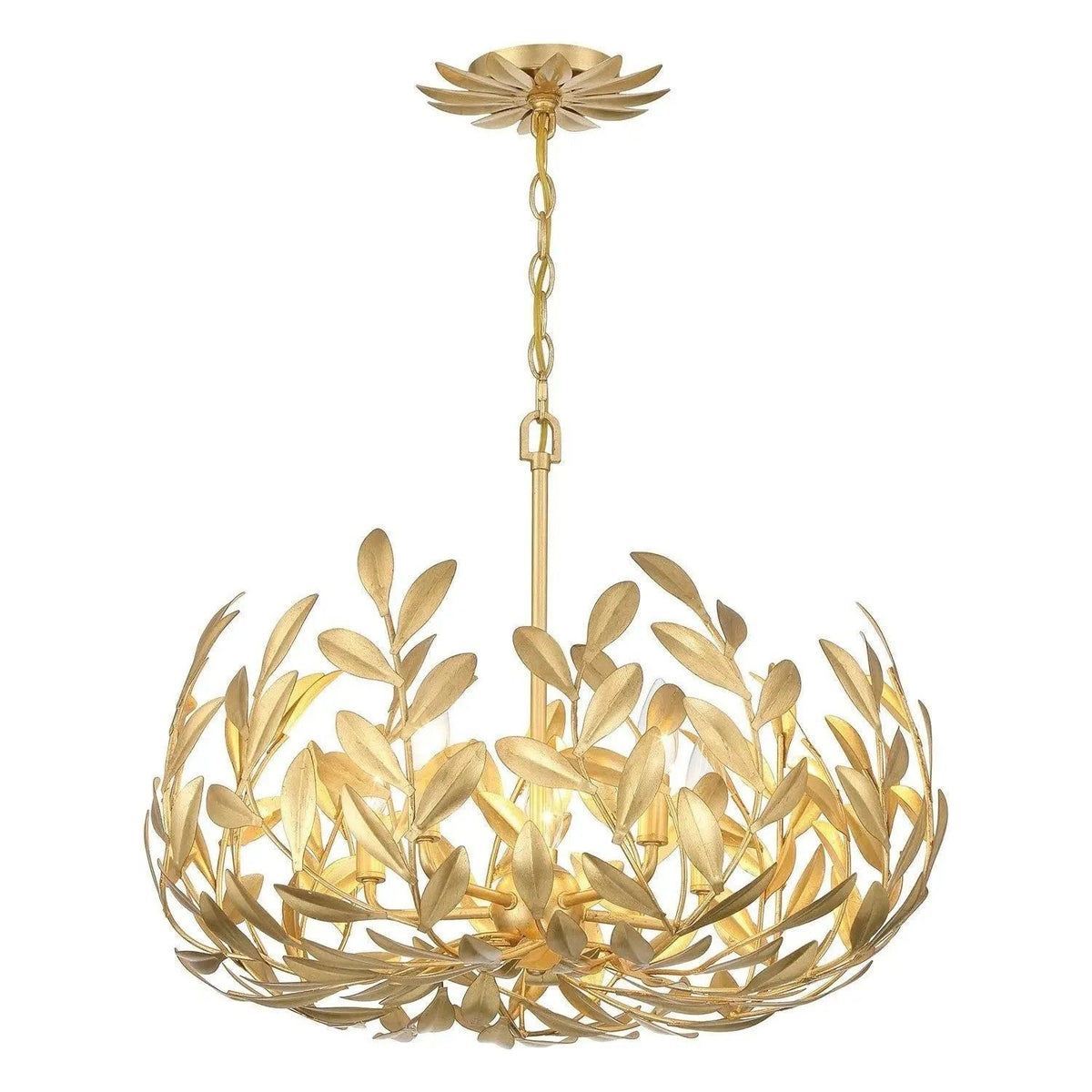 Crystorama - Broche Chandelier - Ring - 566-GA | Montreal Lighting & Hardware