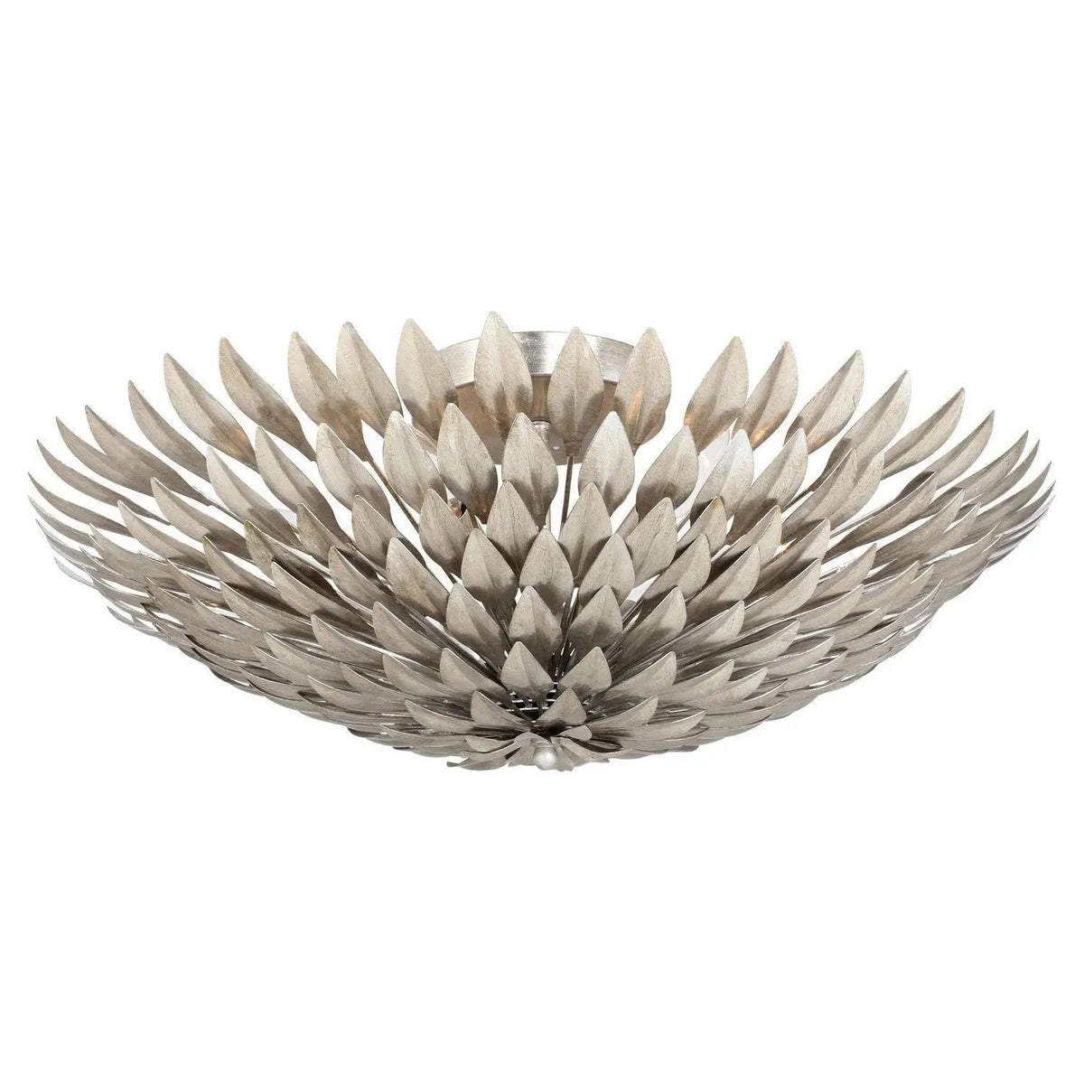 Crystorama - Broche Flush Mount - 507-SA | Montreal Lighting & Hardware