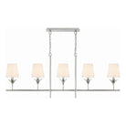 Crystorama - Broche Linear Chandelier - 537-SA | Montreal Lighting & Hardware