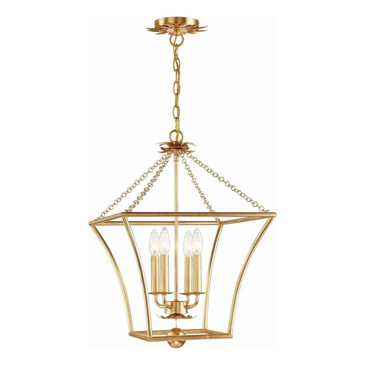 Crystorama - Broche Mini Lantern - 516-GA | Montreal Lighting & Hardware