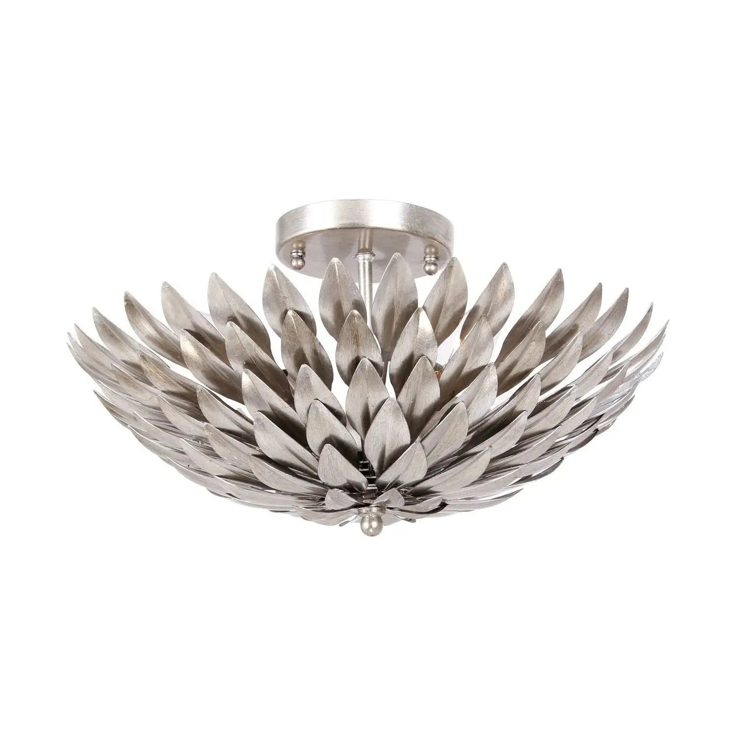 Crystorama - Broche Semi Flush Mount - 505 - 505-SA | Montreal Lighting & Hardware