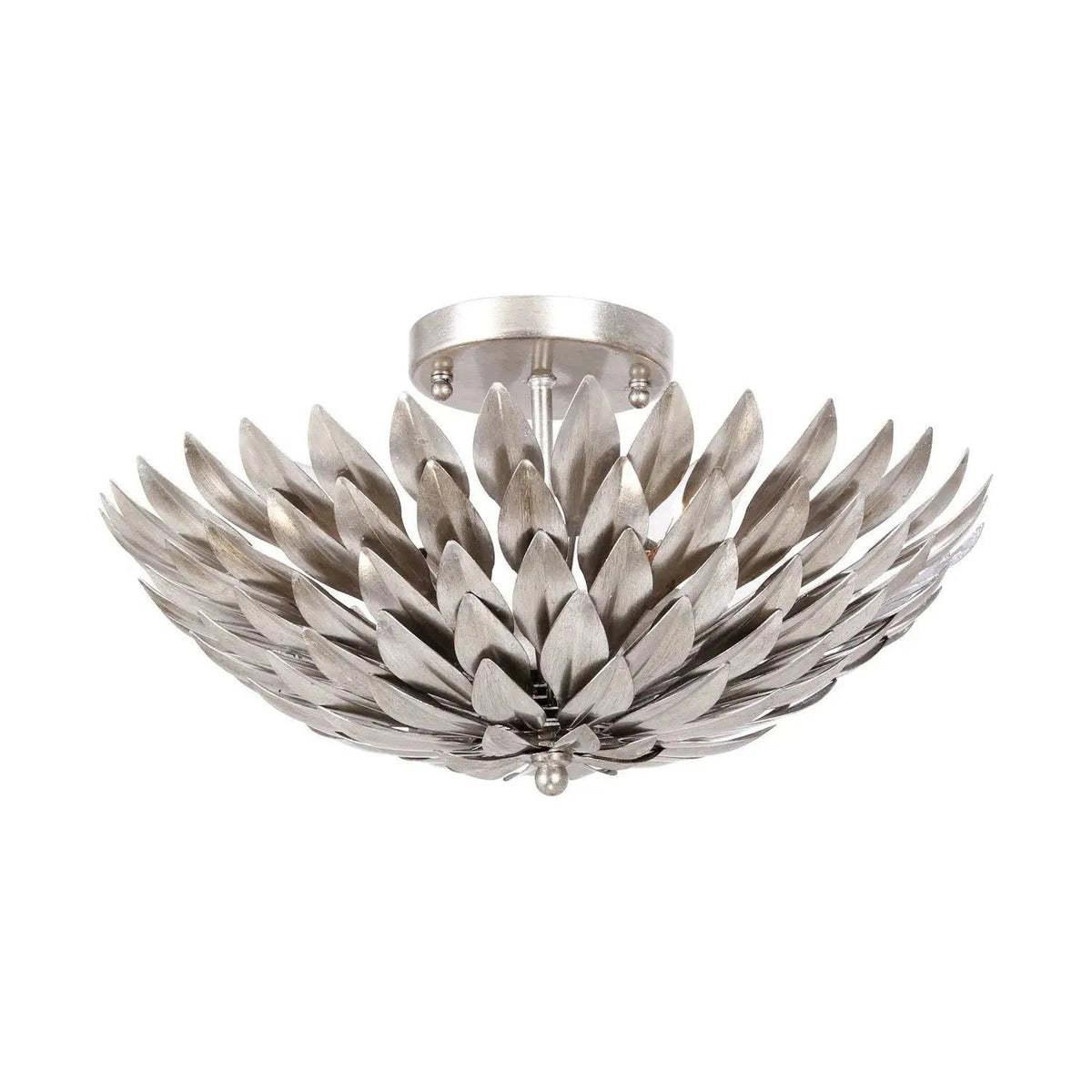 Crystorama - Broche Semi Flush Mount - 505 - 505-SA | Montreal Lighting & Hardware
