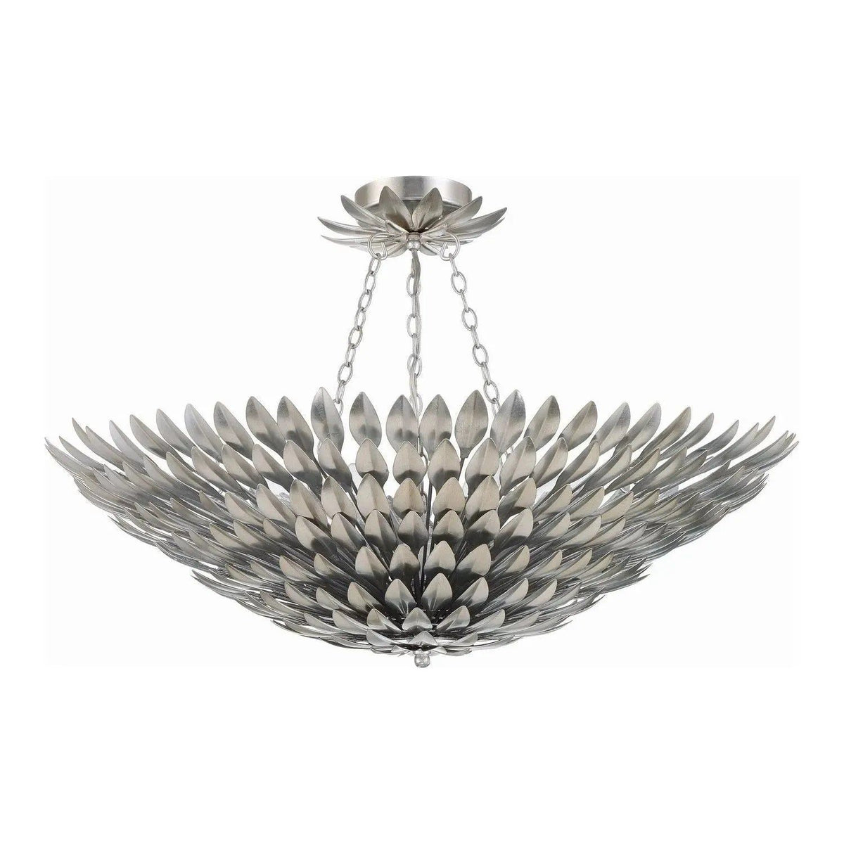 Crystorama - Broche Semi Flush Mount - 519-SA_CEILING | Montreal Lighting & Hardware