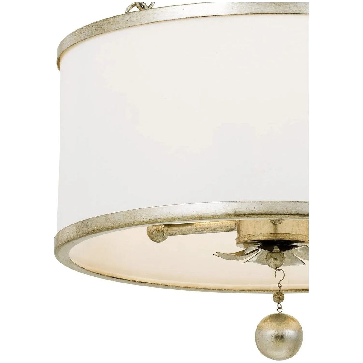 Crystorama - Broche Semi Flush Mount - Drum - 513-GA_CEILING | Montreal Lighting & Hardware