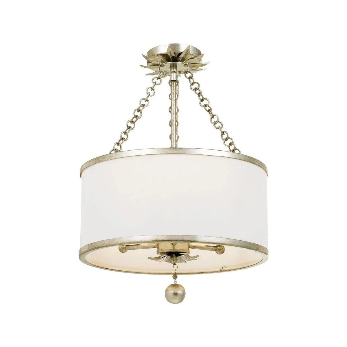 Crystorama - Broche Semi Flush Mount - Drum - 513-SA_CEILING | Montreal Lighting & Hardware