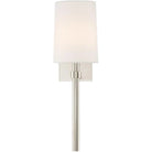Crystorama - Bromley One Light Wall Mount - BRO-451-PN | Montreal Lighting & Hardware