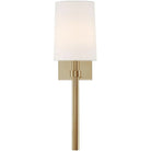 Crystorama - Bromley One Light Wall Mount - BRO-451-VG | Montreal Lighting & Hardware