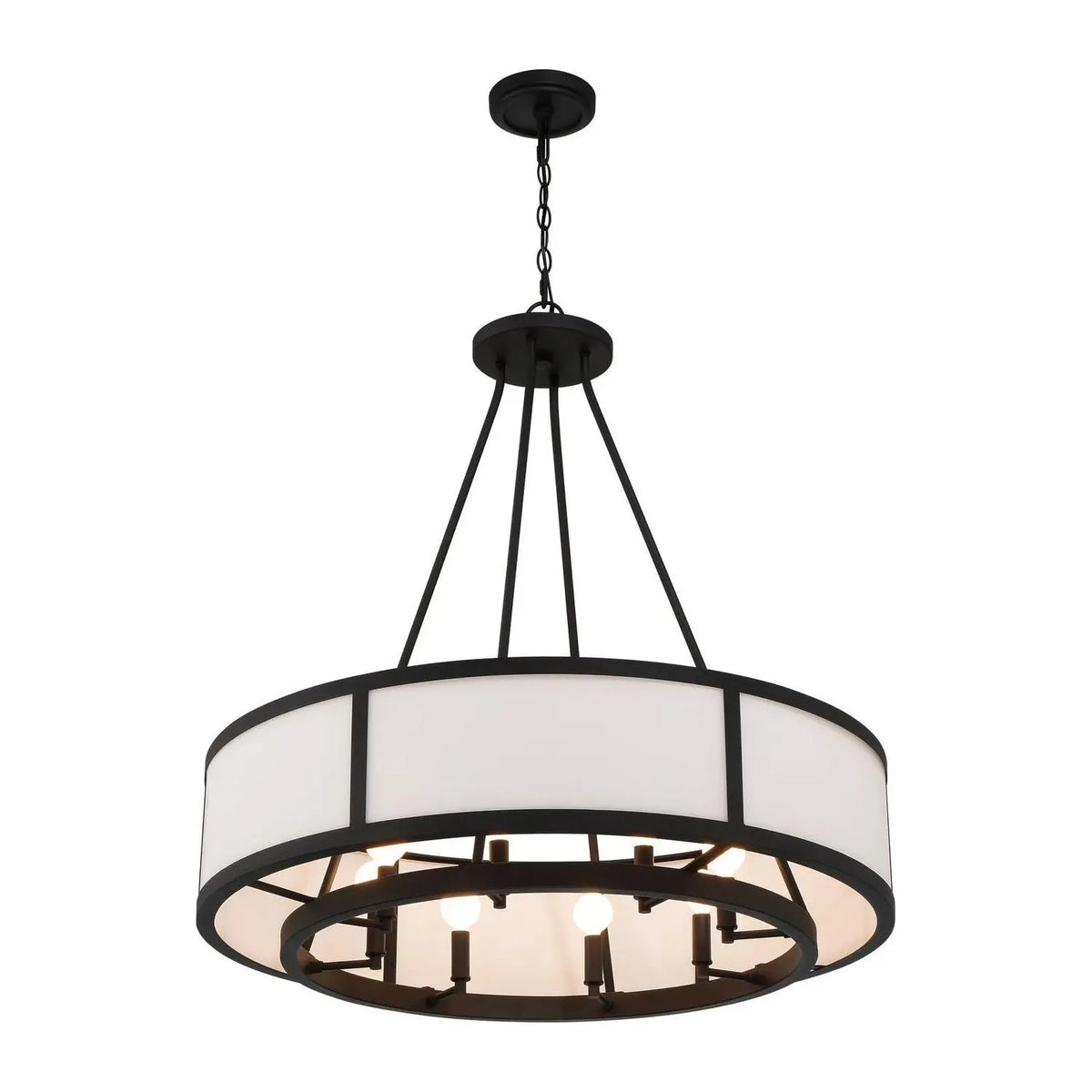 Crystorama - Bryant Chandelier - BRY-8008-BF | Montreal Lighting & Hardware