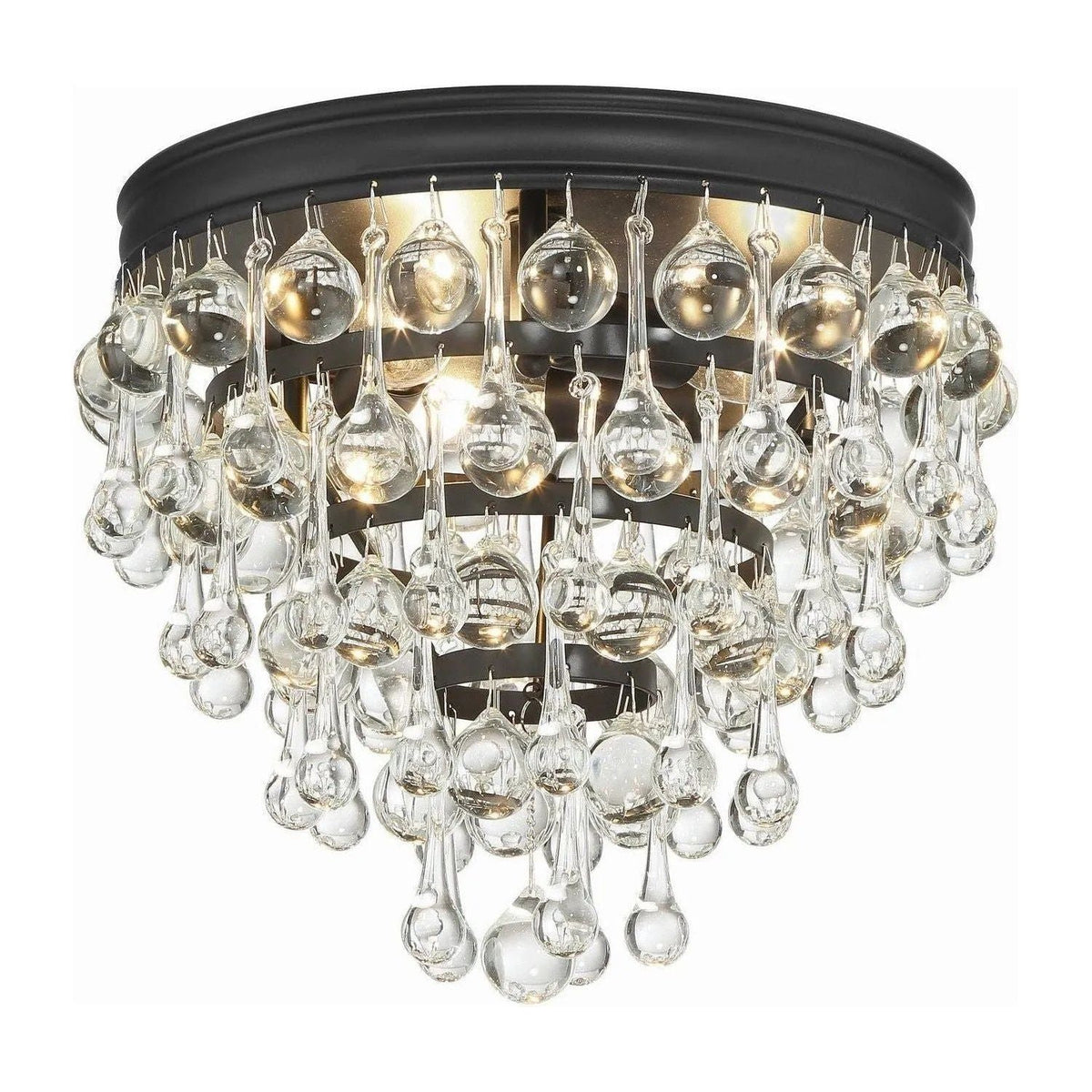 Crystorama - Calypso Ceiling Flush-Mount - 135-MK | Montreal Lighting & Hardware