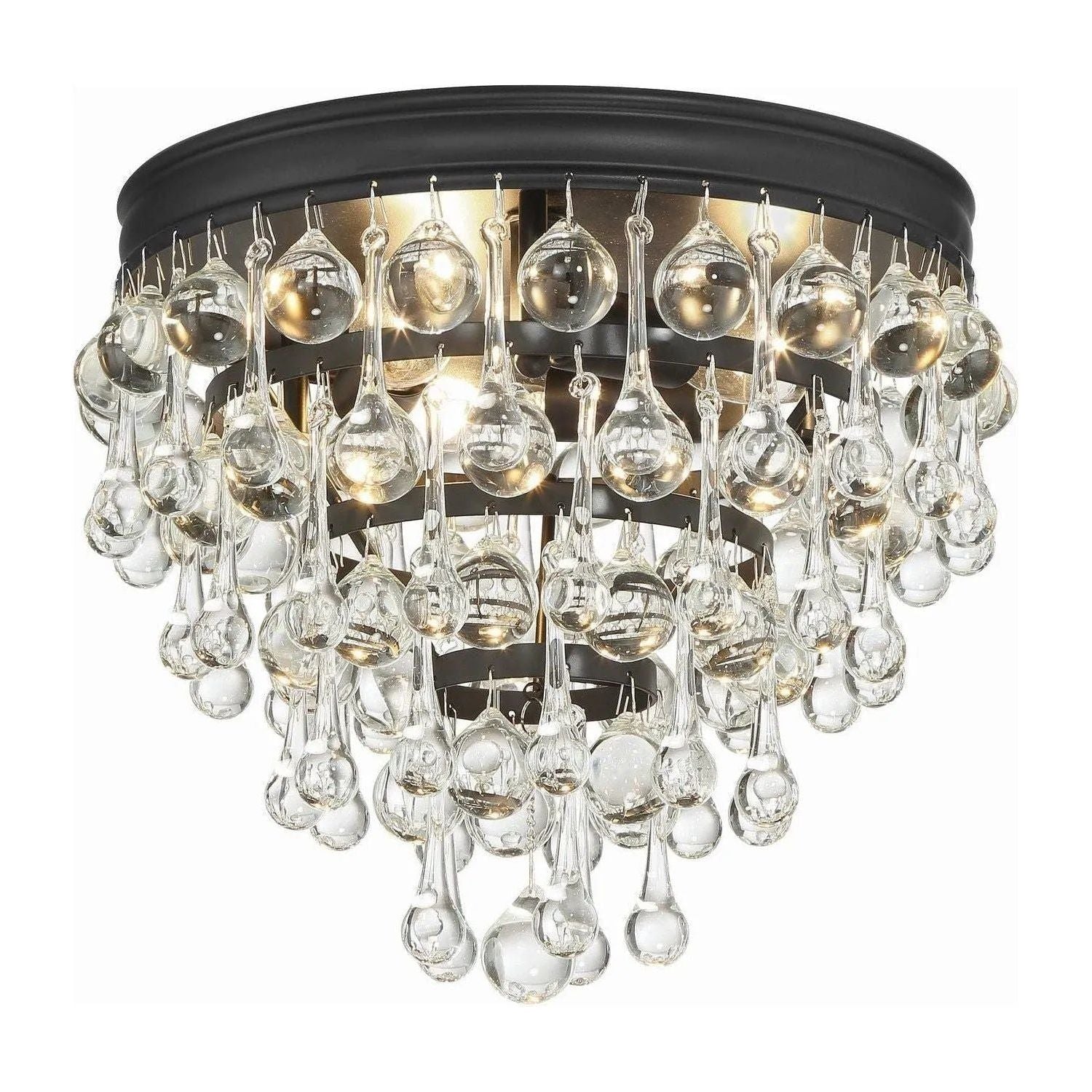 Crystorama - Calypso Ceiling Flush-Mount - 135-MK | Montreal Lighting & Hardware