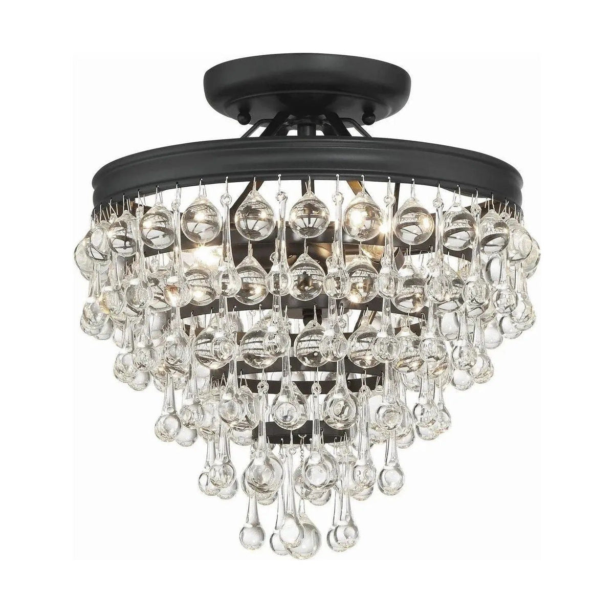 Crystorama - Calypso Ceiling Mount - 130-MK_CEILING | Montreal Lighting & Hardware