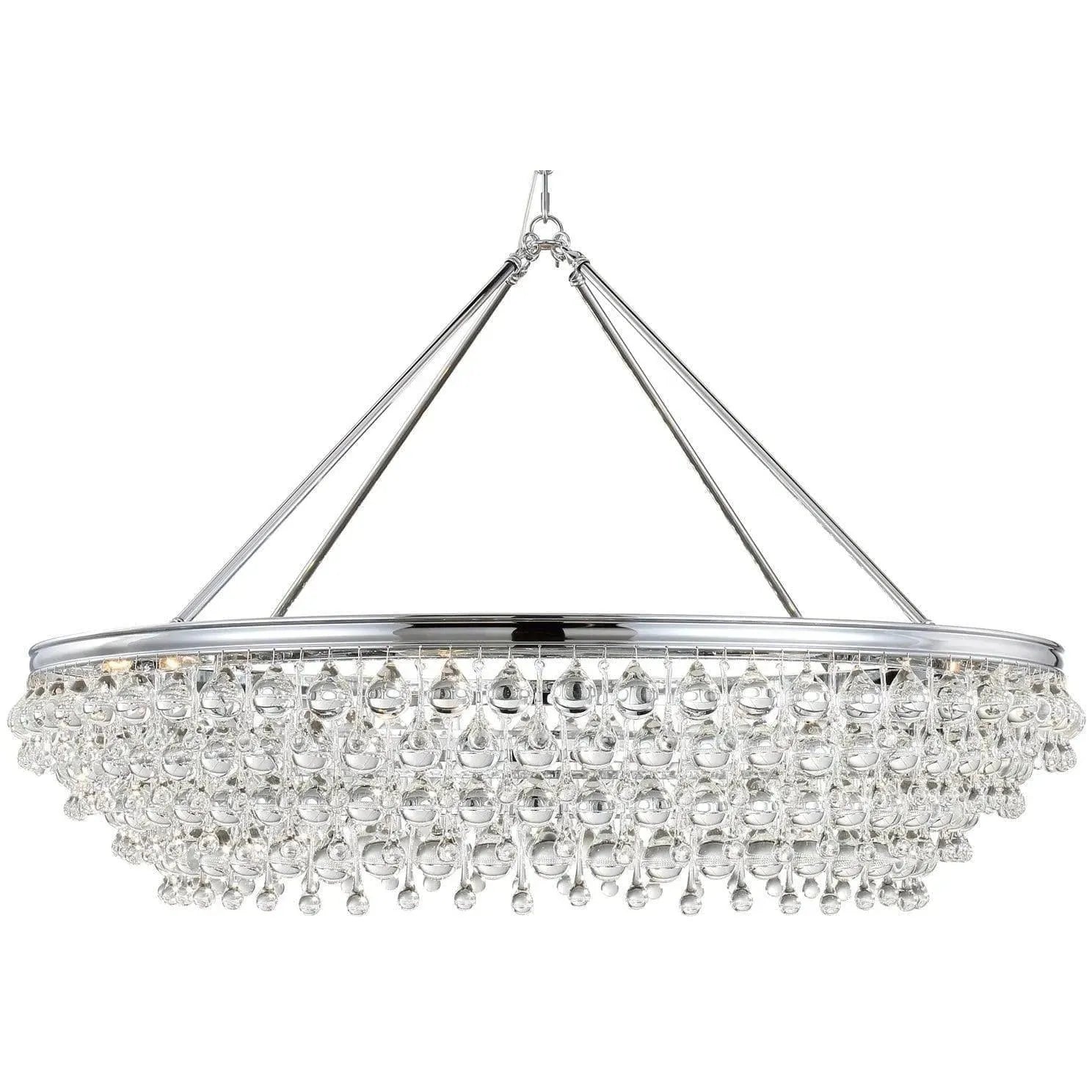 Crystorama - Calypso Eight Light Chandelier - 278-CH | Montreal Lighting & Hardware