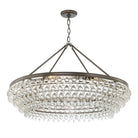 Crystorama - Calypso Eight Light Chandelier - 278-CH | Montreal Lighting & Hardware
