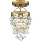 Crystorama - Calypso One Light Ceiling Mount - 131-VG_CEILING | Montreal Lighting & Hardware