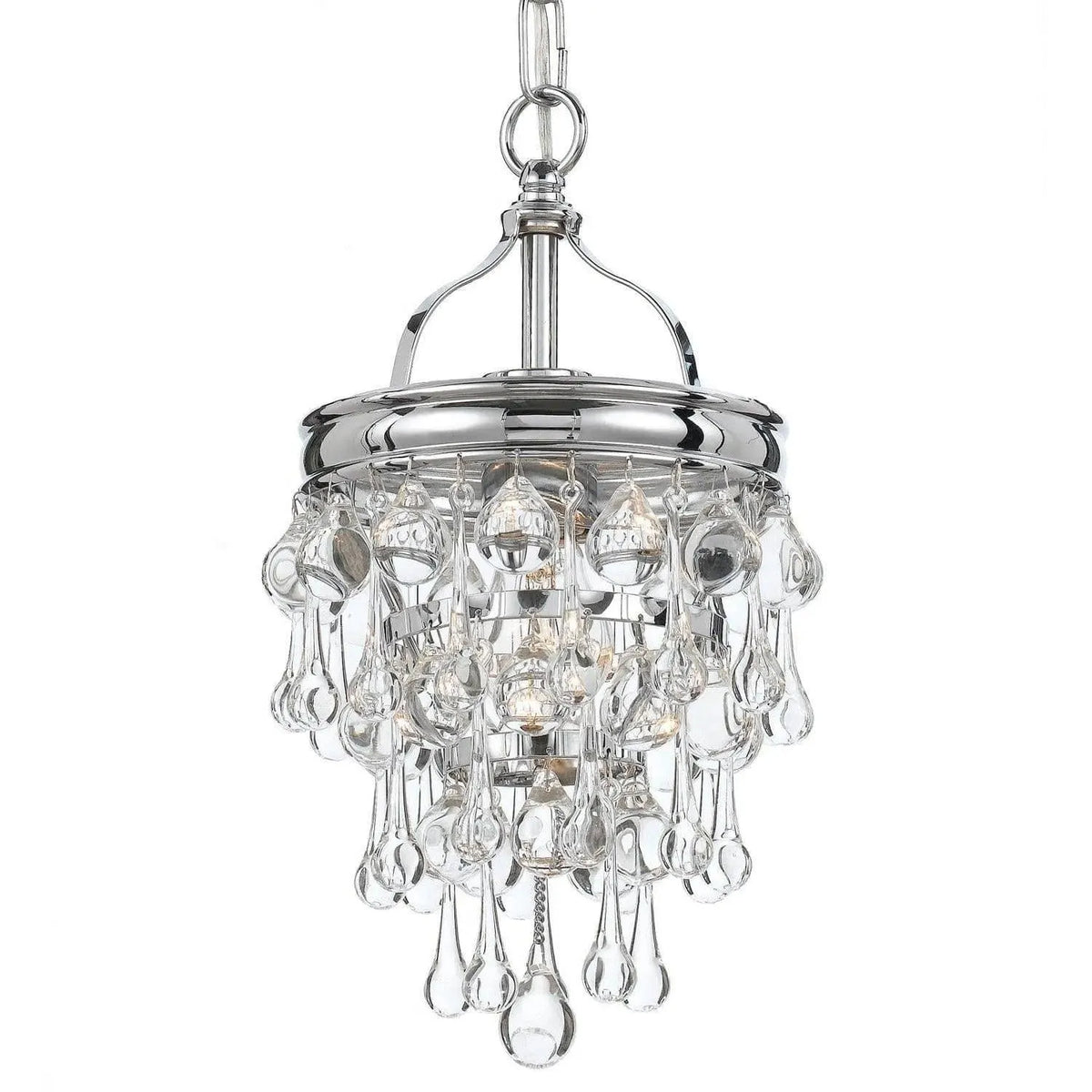 Crystorama - Calypso One Light Mini Chandelier - 131-CH | Montreal Lighting & Hardware