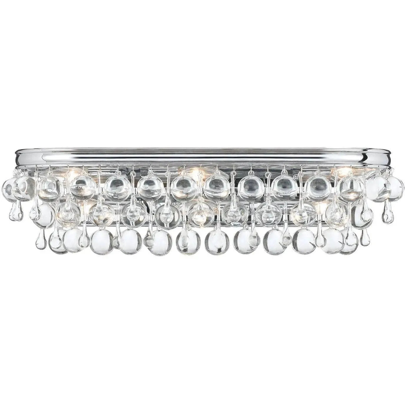 Crystorama - Calypso Six Light Bathroom Vanity - 133-CH | Montreal Lighting & Hardware