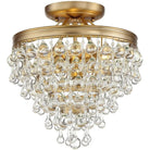 Crystorama - Calypso Three Light Ceiling Mount - 130-VG_CEILING | Montreal Lighting & Hardware
