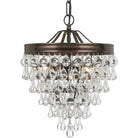 Crystorama - Calypso Three Light Mini Chandelier - 130-VZ | Montreal Lighting & Hardware