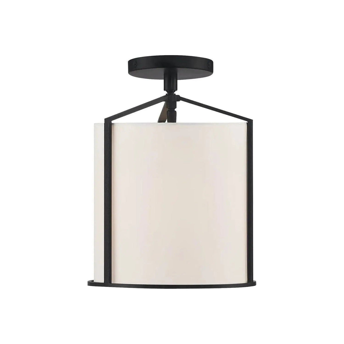 Crystorama - Carlyn Ceiling Mount - CAR-9201-BK_CEILING | Montreal Lighting & Hardware